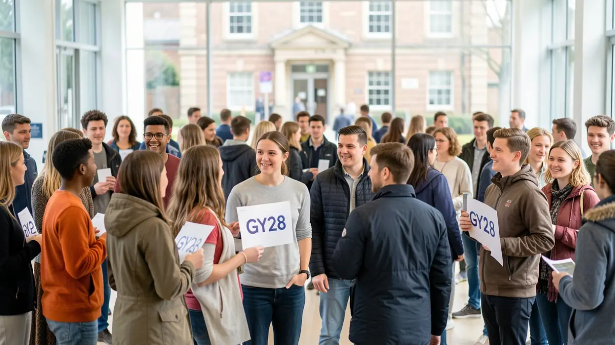 Generic image of a diverse group of people in a community space, with a civic building in the background.